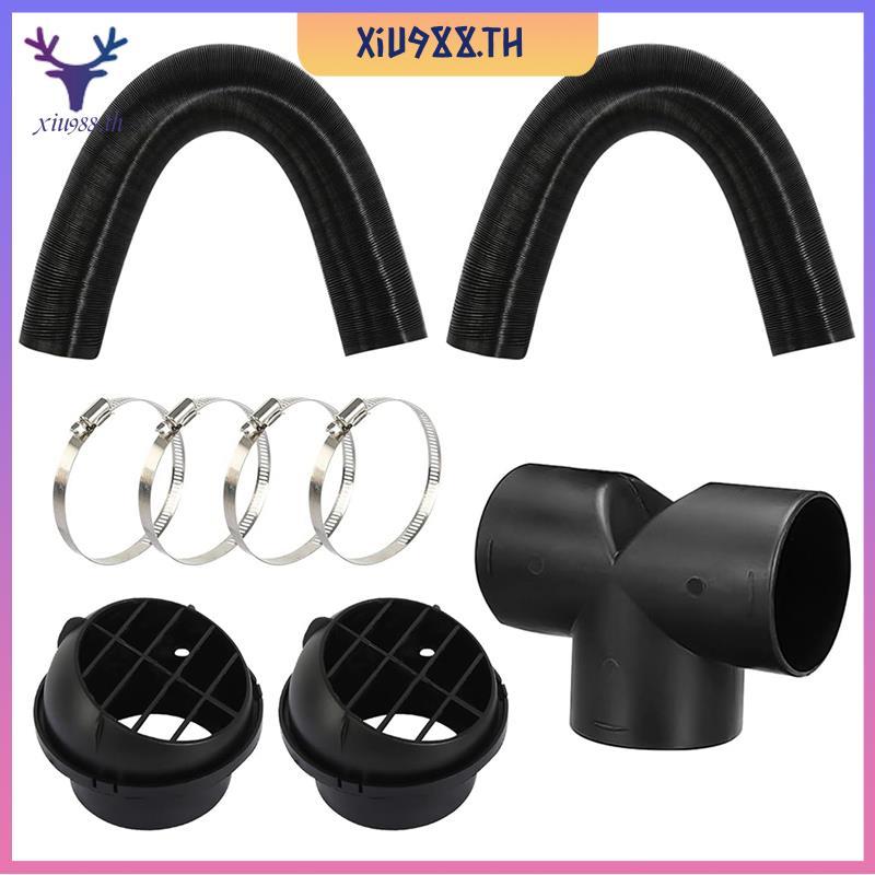 [xiu988.th] Air Heater Exhaust Kit T Piece Heater Ducting 75mm เครื่องทําความร้อน Ducting Kit