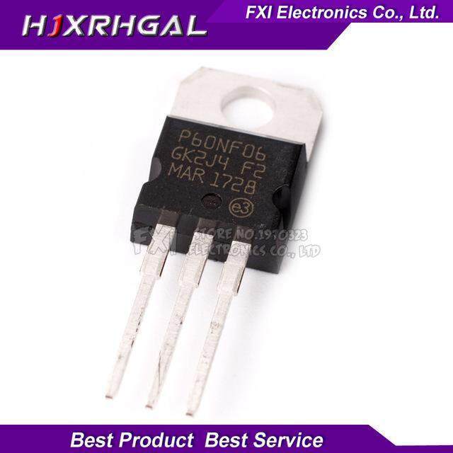 10 ชิ้น STP60NF06 60NF06 TO-220 ทรานซิสเตอร์ใหม่