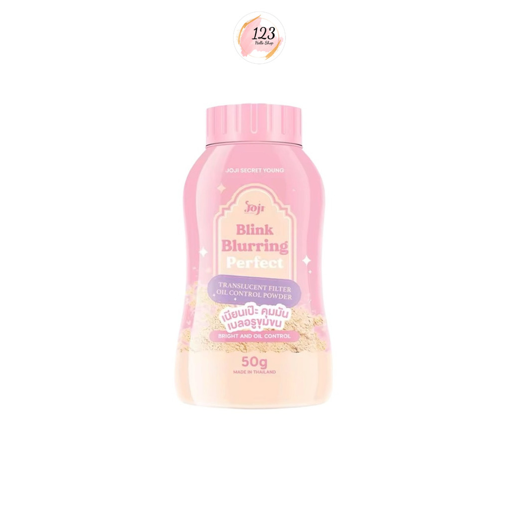 JOJI แป้งฝุ่น คุมมัน Blink Blurring Perfect 50g Translucent Filter Oil Control Powder ✨