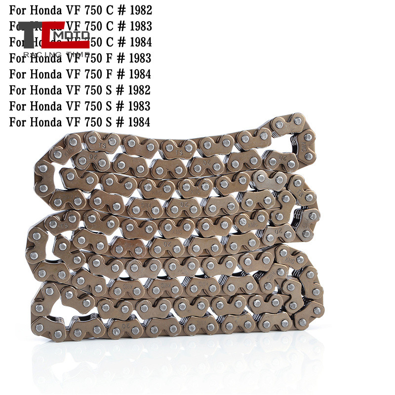Cam Timing Chain สําหรับ Honda VF 750 VF750C VF750F VF750S เครื่องยนต์รถจักรยานยนต์ Camshaft Timing 