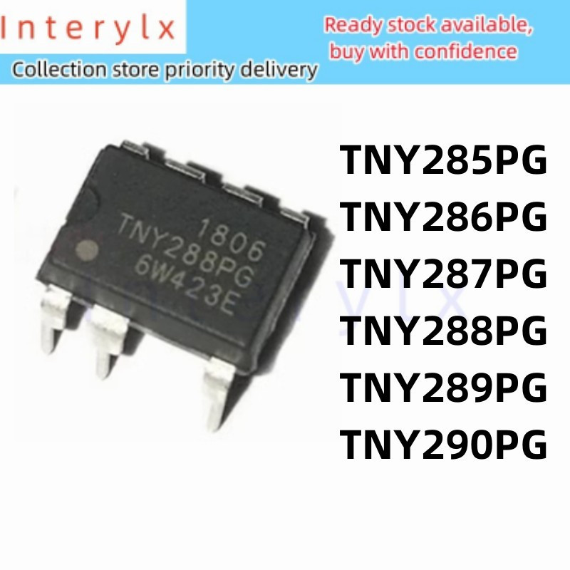 5PCS TNY284PG TNY285PG TNY286PG TNY287PG TNY288PG TNY289PG TNY290PG TNY280PN Dip-7 ชิป ic