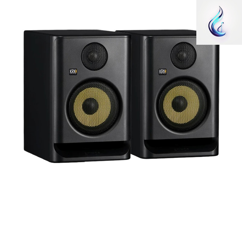 KRK RP5G5 ROKIT 5 G5 Powered Studio Monitor 5 "วูฟเฟอร์ 55W Class-D Bi-Amp DSP Nearfield ลําโพง