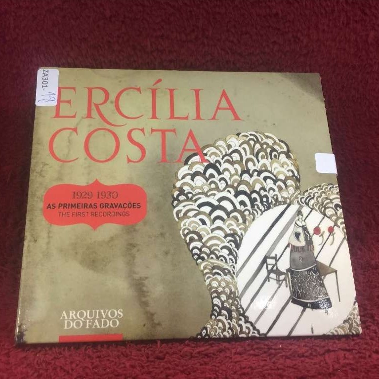 CD Ercília Costa – 1929-1930 As Primeiras Gravações (The First Recordings) สภาพตามรูปปก ZA301-18