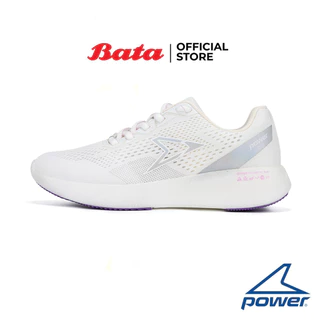Bata บาจา Power รองเท้าผ้าใบแบบผูกเชือก สำหรับผู้หญิง รุ่น XORISE+100 RN EROS สีขาว รหัส 5281845