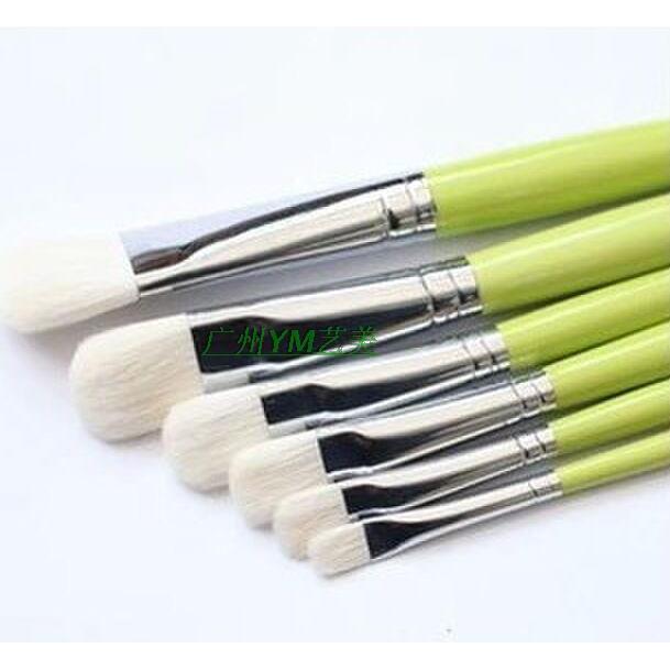 จัดส่งฟรี Picasso Series 6212 Gouache แปรงผมแกะ Gouache แปรงขนสัตว์แปรงน้ํามัน Gouache ปากกา 6 ชิ้น