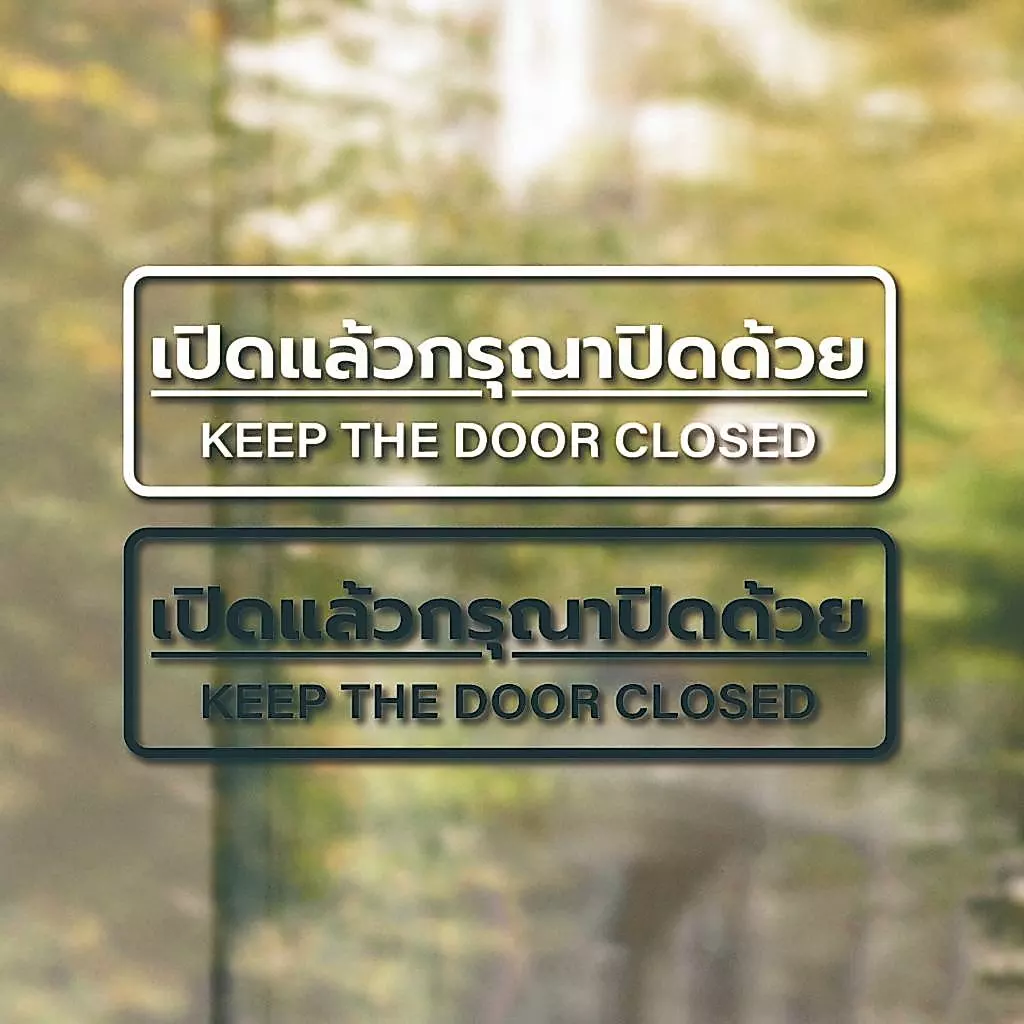 สติ๊กเกอร์เปิดแล้วกรุณาปิดด้วย ป้ายเปิดแล้วกรุณาปิดด้วย เปิดแล้วกรุณาปิดด้วย ป้ายเปิดแล้วปิดด้วย เปิดแล้วปิดด้วย ไดคัท
