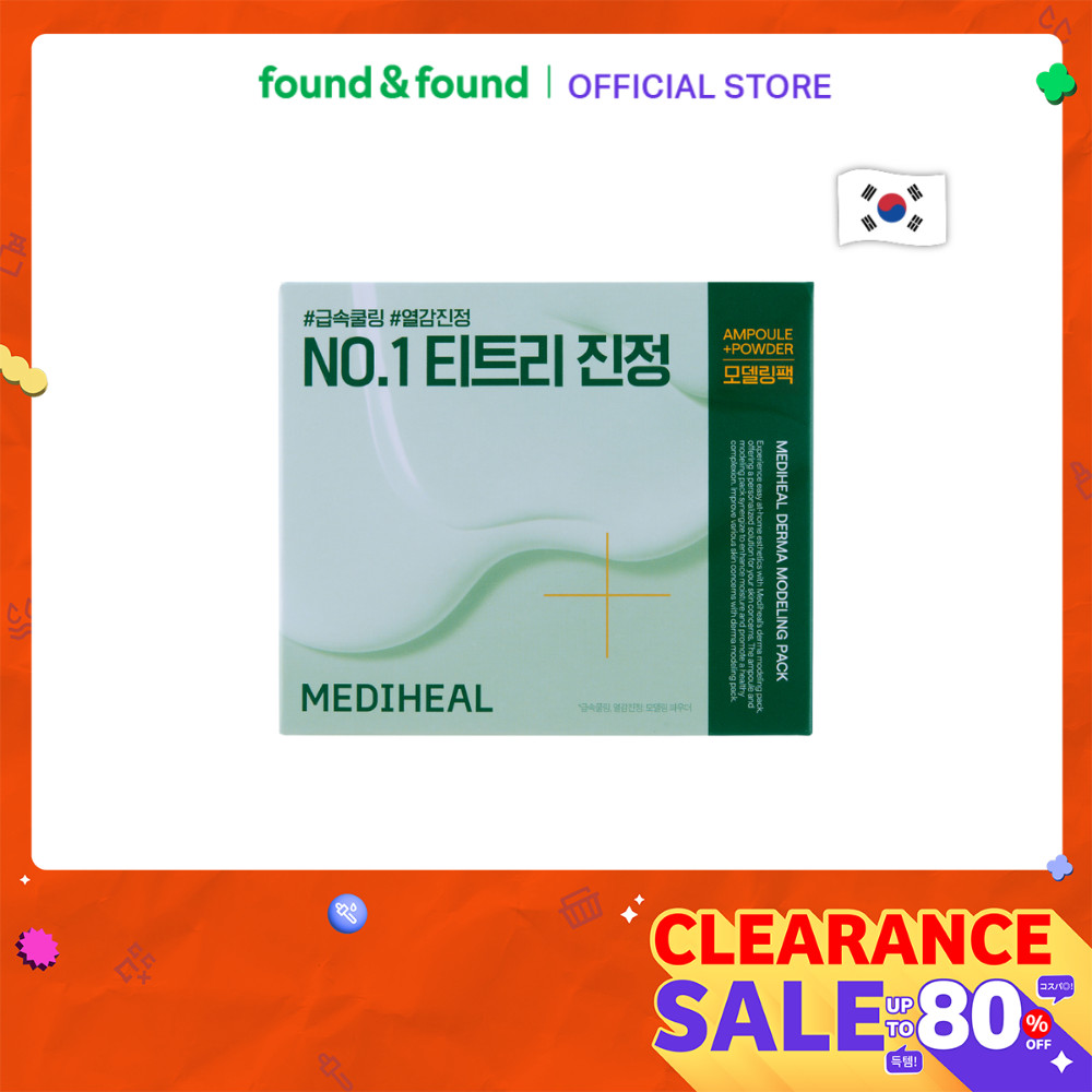 [EXP 2027-07-27] Mediheal Derma Modeling Pack 110g #Teatree Calming มาส์กผง สูตรทีทรี