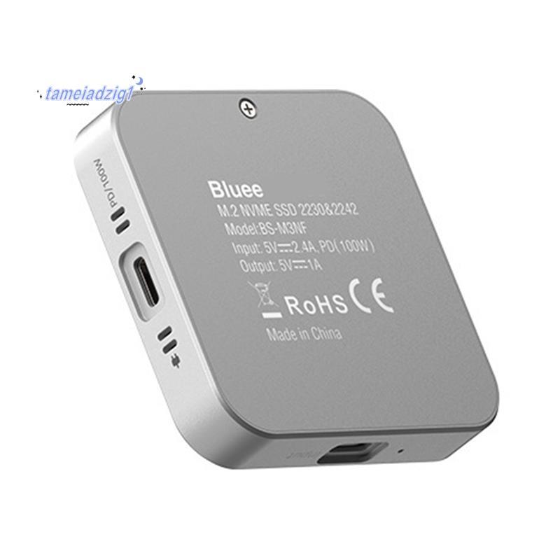 8-in One M.2 SSD Enclosure อะแดปเตอร์ฮับ USB C 10Gbps - รองรับ USB-C 3.2 และ USB-A 3.2 M.2 NVME 2230