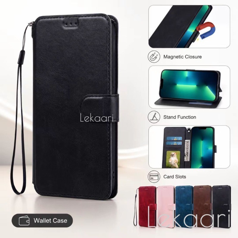 กันกระแทกกระเป๋าสตางค์สําหรับOPPO A98 A96 A91 A92S A94 A93 A74 A92 A72 A52 A79 A74 A95 A57 A77 A57S 