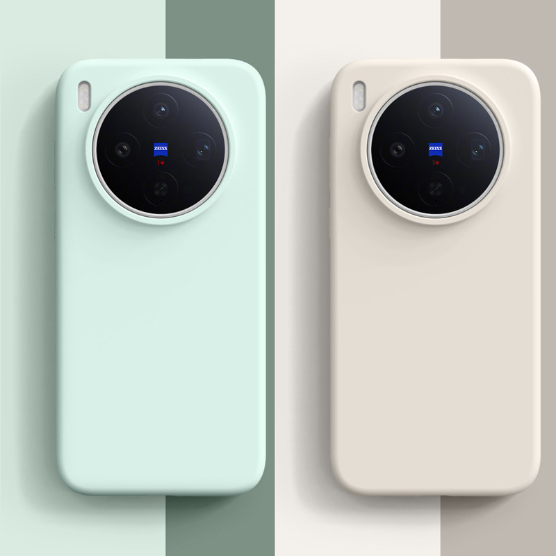 สําหรับ VIVO X300 Ultra, X300 Pro, X300s กรณี ELVEV หรูหราผิวซิลิโคนเหลว Flocking ฝาครอบโทรศัพท์