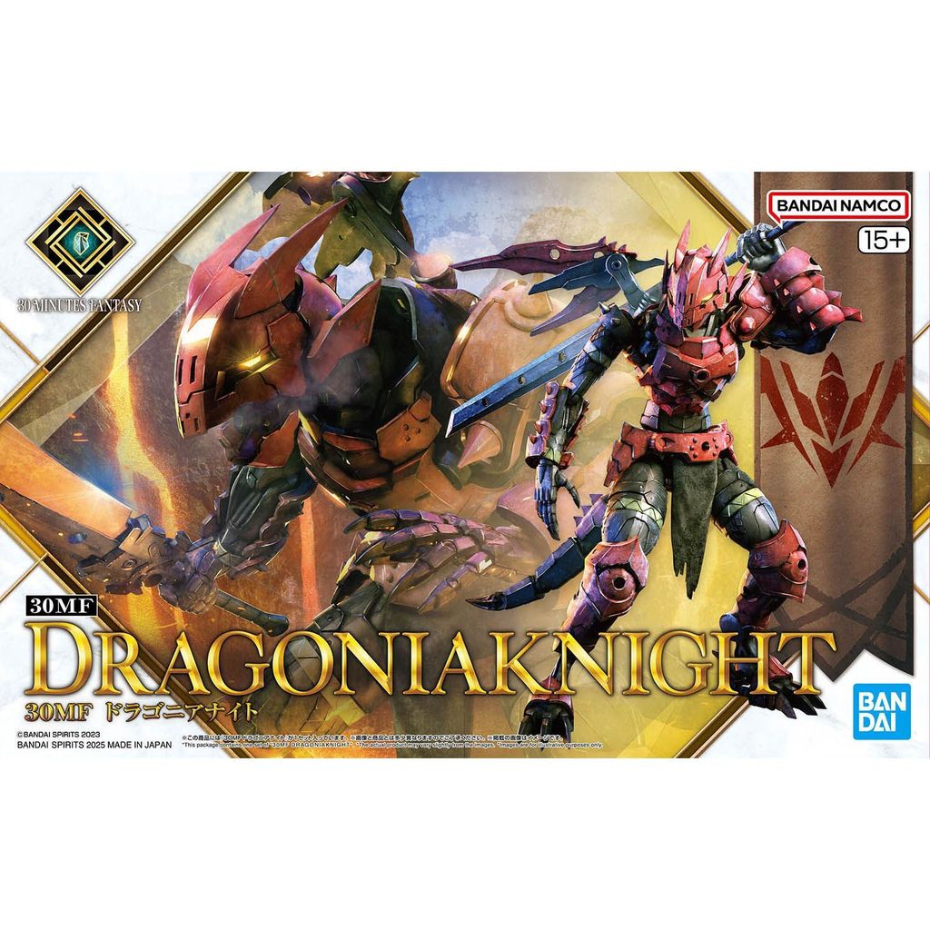 Bandai 30MF Dragonman Knight Yaren Dragon Rider Fantasy Series ประกอบโมเดลพร้อมสต็อก