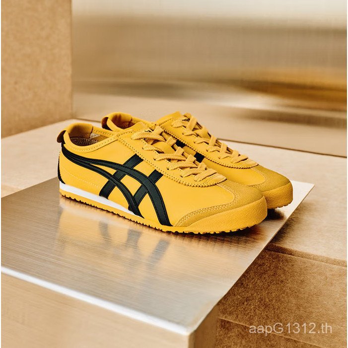รองเท้าผ้าใบผู้ชาย Onitsuka Tiger MEXICO 66 classic สีเหลือง