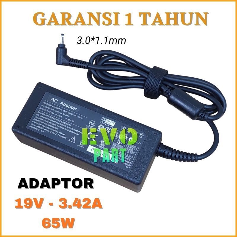 อะแดปเตอร์ชาร์จ Acer Swift 3 S30-20 S40-20 S40-10 S40-51 Series 65W - ใหม่