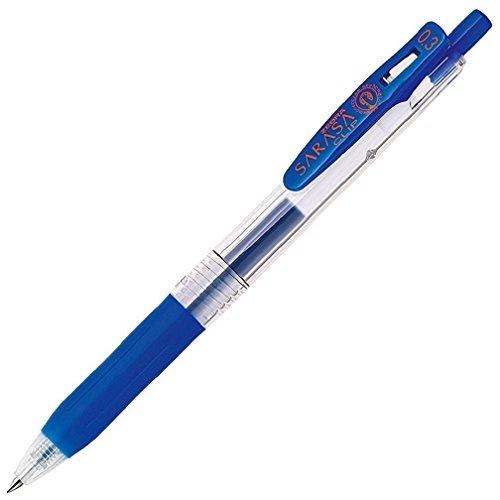 Zebra Gel Ballpoint Pen Sarasa Clip 0.3mm Blue for Students and Professionals