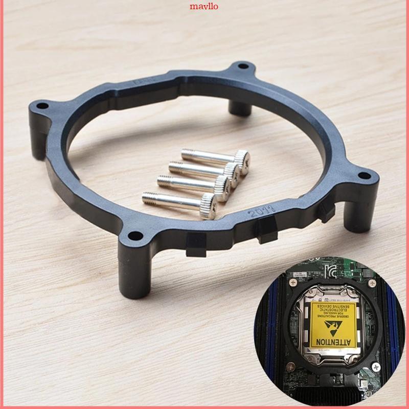 MAVLLO CPU Fan Cooler Bracket สําหรับ X299 X99 X79 ซ็อกเก็ต LGA 2011 Radaitor กรอบ