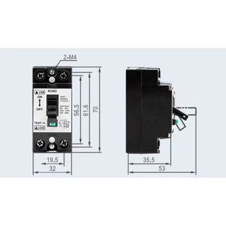 Chang เซฟตี้เบรกเกอร์กันดูด RCBO 10A 20A 32A