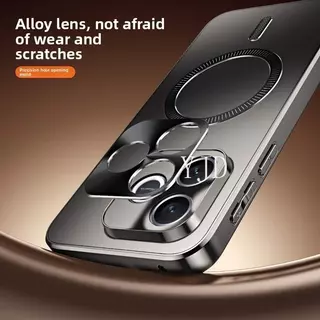 เคสสําหรับ Xiaomi 17T Pro Cool Series ผิวเนื้อโดยไม่ต้องลายนิ้วมือ Magnetic Attraction Anti-Drop เคสโทรศัพท์