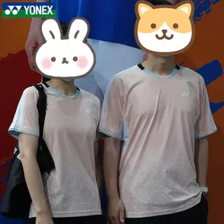 ผ้าดี เสื้อแบดมินตัน ผ้าแห้งไวระบายอากาศดี สามารถสกรีนเสื้อเพิ่มได้เสื้อแบดYYดีงาม ส่งไวจากไทยไม่พอใจยินดีคืนเงิน