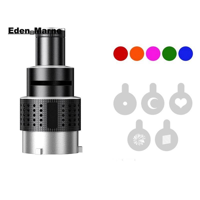 [Eden_Marner]Bowens Mount Flash Snoot เลนส์ทรงกรวยวิดีโอ Modelling Shape Photo Studio Light Kit พร้อ