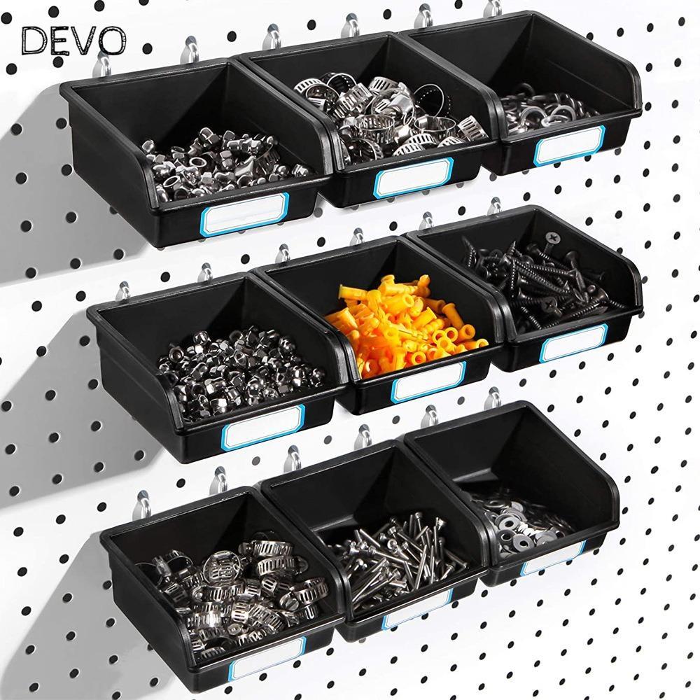 DEVO Pegboard Bins, ตะขอ Pegboard PP, กล่อง Pegboard
