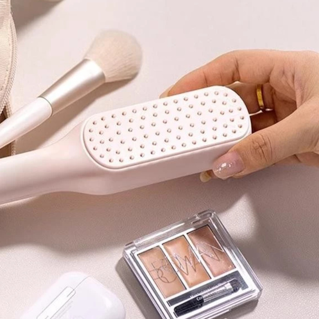 GUGUR HAIR BRUSH / TRAVEL BRUSH / MAGIC BRUSH / HAIR REMOVAL แปรงหวีผมผู้หญิง / LELA HAIR