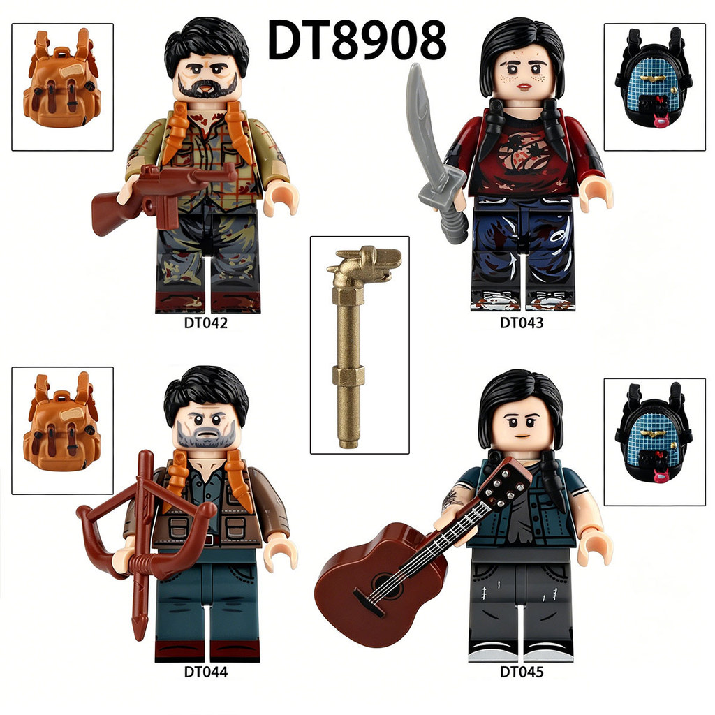 ของสะสม อเมริกันทีวีซีรีส์มินิโมเดลชุดของเล่นเม็ดโมเดลตัวเลขตุ๊กตา