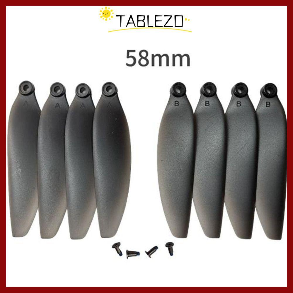 in stockรีโมทคอนโทรล Drone Parts,สีดํา 58 มม./66 มม.พับใบพัด,Universal พลาสติกQuadcopterอะไหล่ใบมีดส