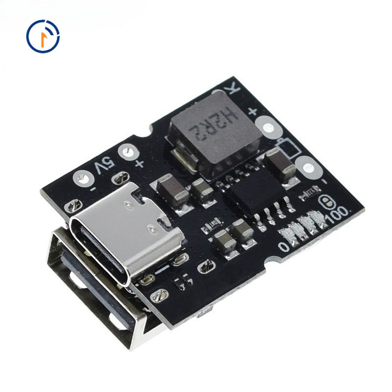 Type-C USB 5V 2A Boost Converter Step-Up โมดูลแบตเตอรี่ลิเธียมชาร์จป้องกัน USB DIY Charger