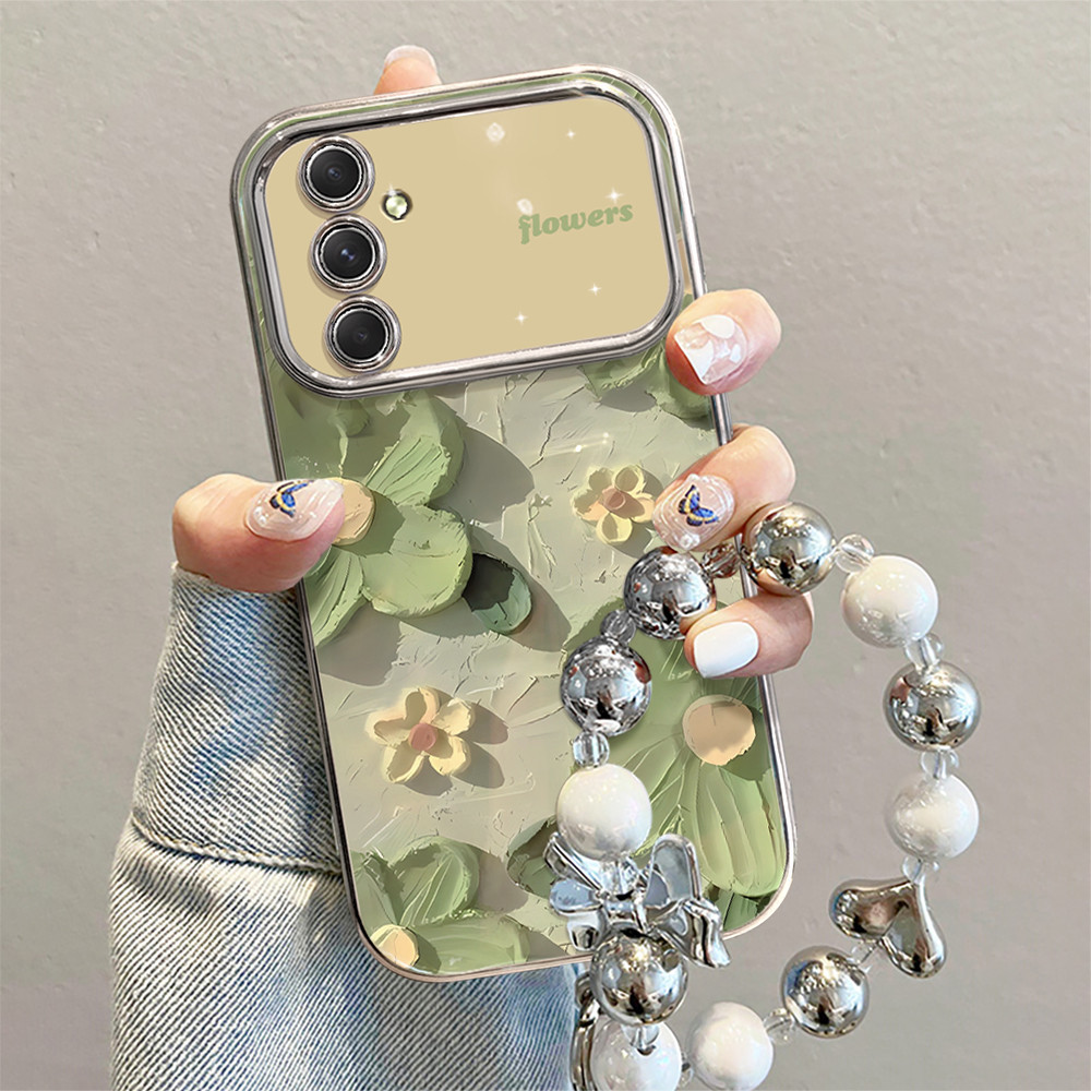 SAMSUNG HP HIJAUเคสโทรศัพท์สําหรับSamsung A55 A35 A54 A53 A52 A51 A50 A50S A06 A02S A03S A03 A05 A05