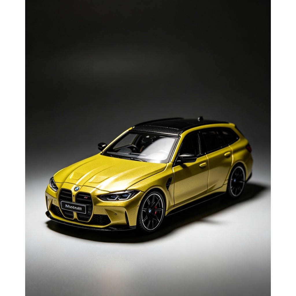 Mortal รุ่น F81 M3 CS TOURING 1/64 รถโลหะผสมรุ่นฟรีถุงช้อปปิ้งและสติ๊กเกอร์การ์ดรุ่นรถเมื่อถ่ายภาพ 2