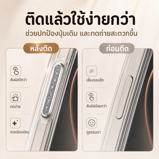 ฝาครบคุมกันรอยปุ่มกล้อง กากเพรช กันรอยขีดข่วน CAMERA Control Protection สำหรับ IPHONE16PRO 16PLUS 16promax 17 17PROMAX