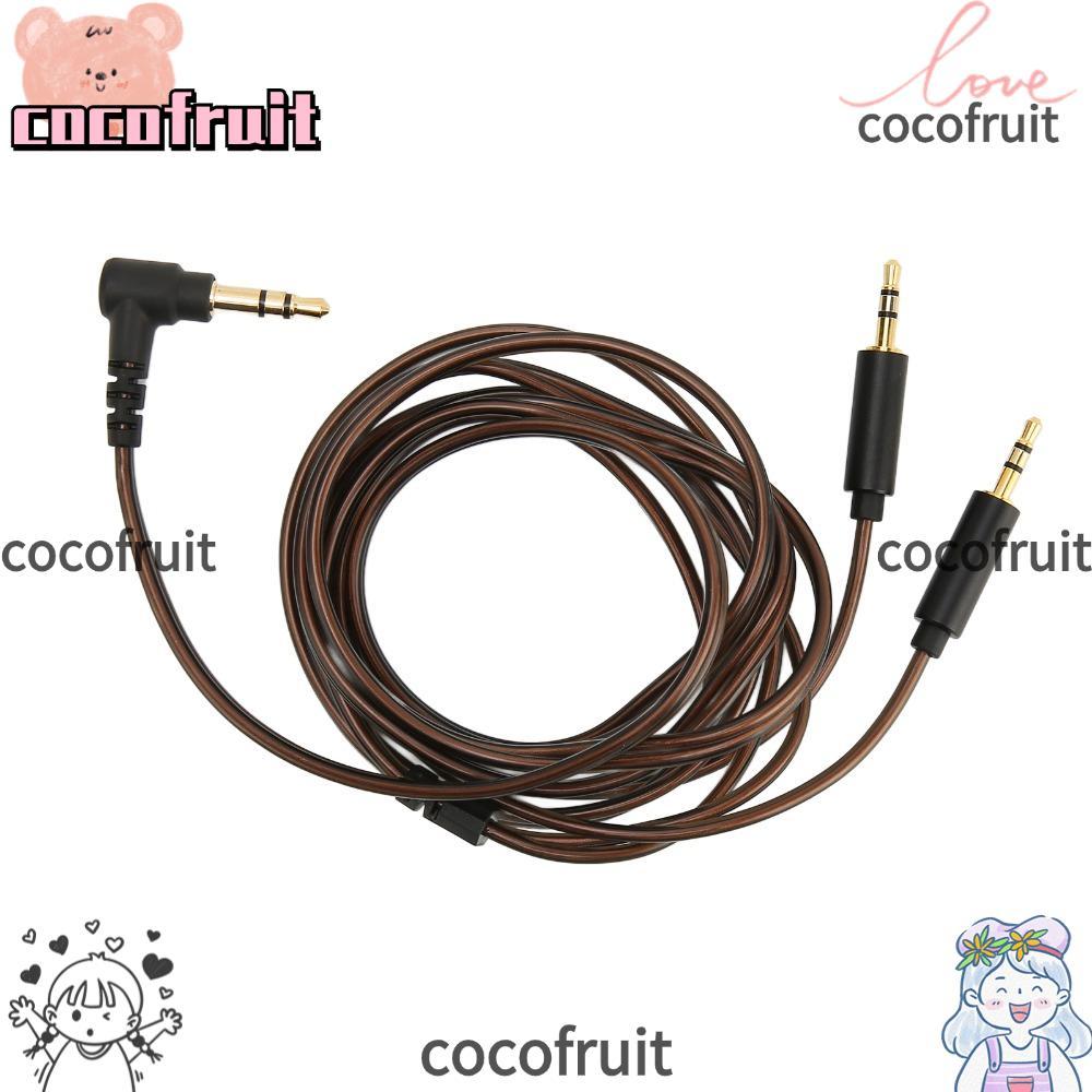 COCOFRUIT หูฟังเปลี่ยนสาย, 3.5 มม.ถึง Dual 2.5 มม.สาย Aux, Plug and Play 120 ซม./47.2in อัพเกรดสายสั