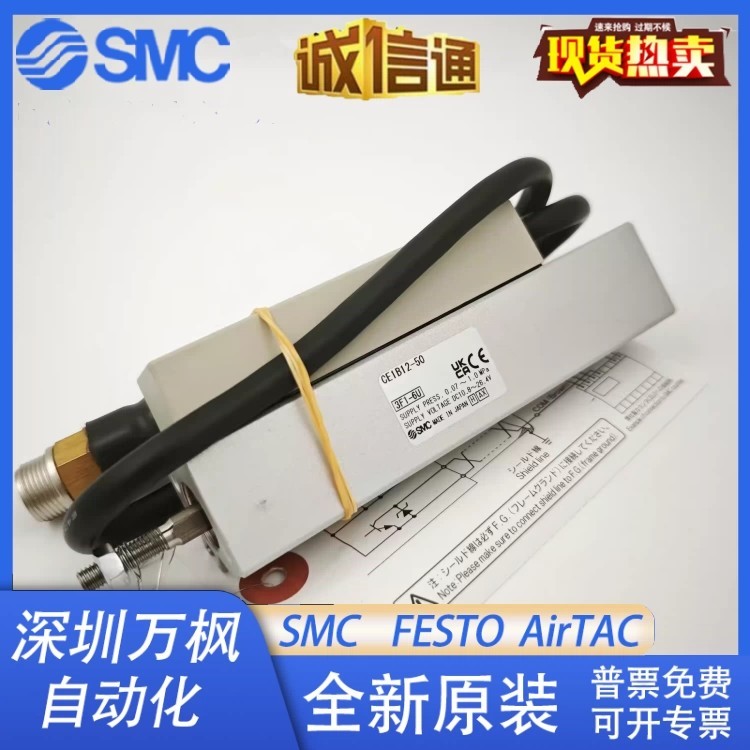 SMC กระบอกอ่านอิตารี CE1B12-25/CE1B12-50/CE1B12-75/125/150