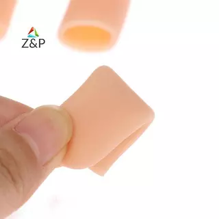 Z & พี 10ชิ้น/เซ็ตซิลิโคนเจลหลอดมือผ้าพันแผลป้องกันนิ้วบรรเทาอาการปวดนิ้วหัวแม่มือหมวกปลาค็อด