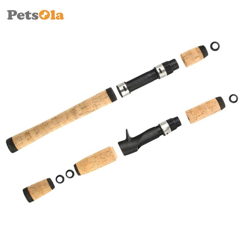 [PETSOLA] EVA Cork Grip Cork Rod Handle Grip Rod Handle Kits Cork Grip Split Rod Handle
