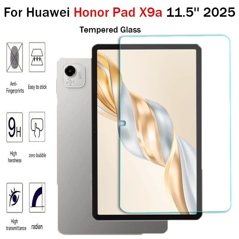 1-2 ชิ้น HD ฟิล์มกระจกนิรภัย Matte แท็บเล็ตป้องกันหน้าจอสําหรับ Honor Pad แท็บเล็ต V8 X7 X8 X9 X9a Z