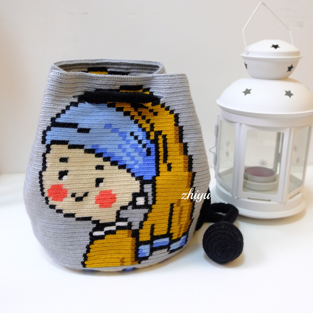 สาว Colombia นําเข้า Original Wayu Line wayuu Single Strand Small wayuu กระเป๋าวัสดุ DIY