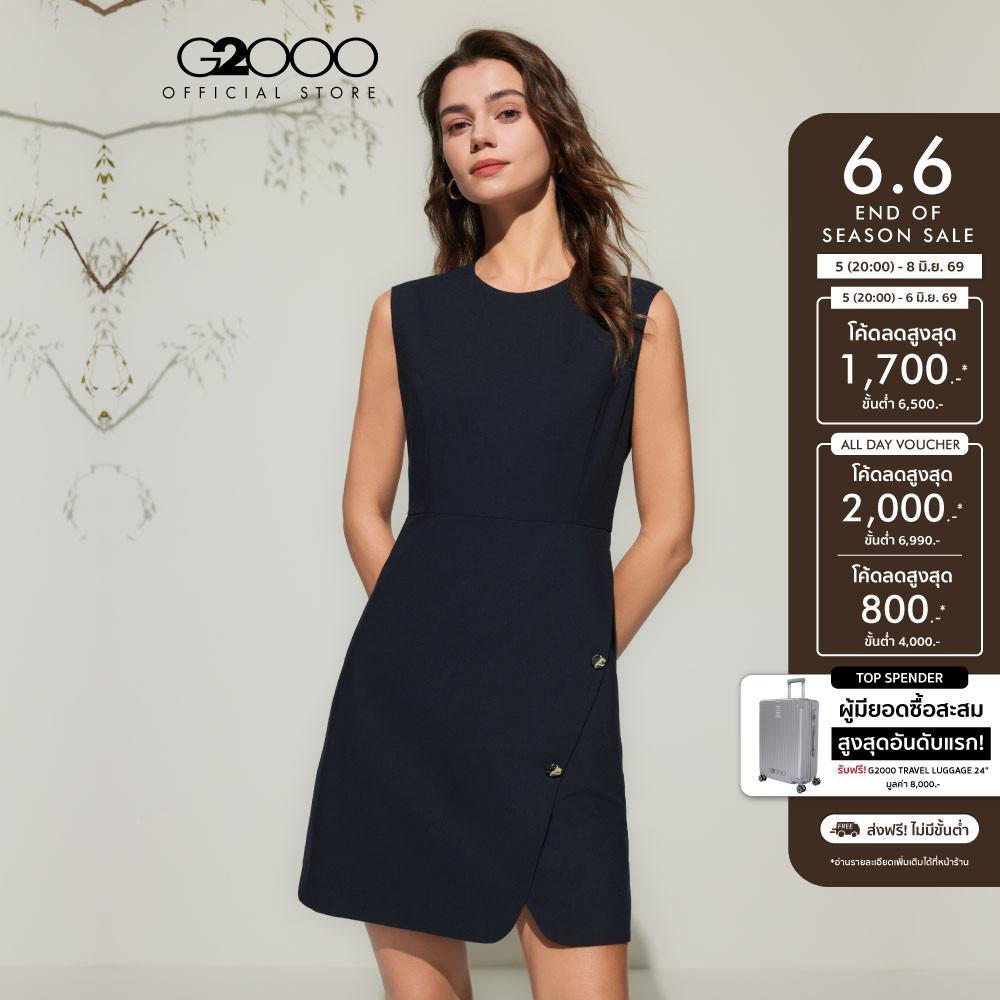 G2000 เดรสสำหรับผู้หญิง รุ่น A-Shape 5123400279 NAVY
