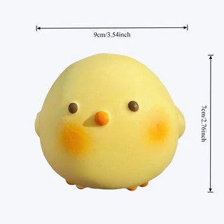 Super Soft น่ารัก Chick Fidgets ของเล่น Squishy Kawaii สัตว์บีบของเล่นความเครียดบรรเทาของเล่นสําหรับความวิตกกังวล ADHD ของขวัญสําหรับผู้ใหญ่ของขวัญ