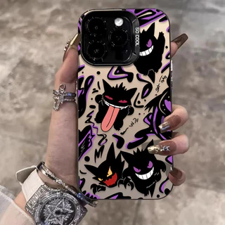 CODเคส iPhone กิงกะร์ (Gengar) สำหรับทุกรุ่น 16/15/14/13/12/11/7/8 Plus/X/XS Max/XR กันน้ำ กันกระแทก ส่งฟรี caseBFIMD181
