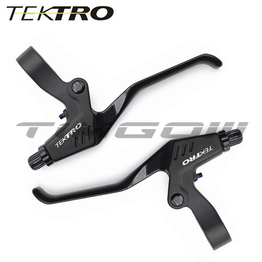 Tektro คันเบรค TK374 สําหรับ V-Brake ดิสก์เบรกกล 3 นิ้วอลูมิเนียมอัลลอยด์ซ้ายขวาชุด