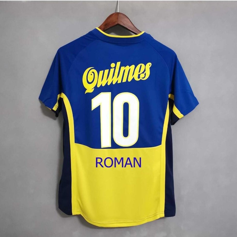 High-quality 2001/02 season BK home jersey — Roman #10 retro jersey