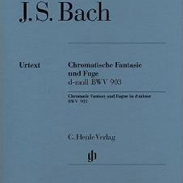 Hengle Original Bach D minor Bach Chromatic Fantasy และ Fugue นําเข้าศิลปะ