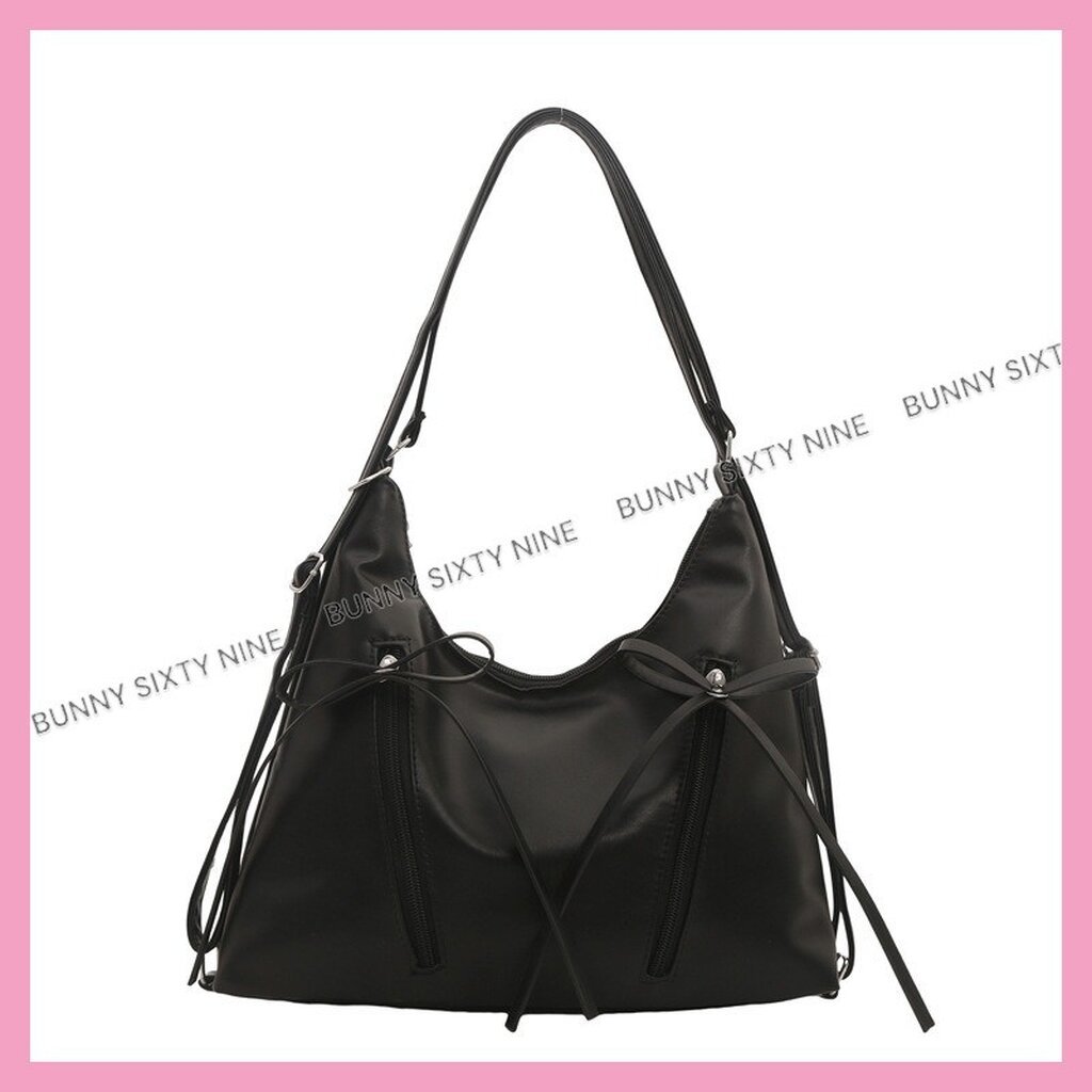 กระเป๋าสะพาย 2 สไตล์ โบว์หน้า รหัส Bag6041