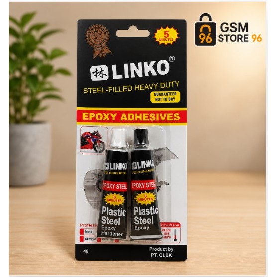 LDO กาวเหล็กพลาสติก 5 MINUTES กาวอีพ๊อกซี่แห้ง กาวผสม พรีเมี่ยม Super Poxy 48g LDO