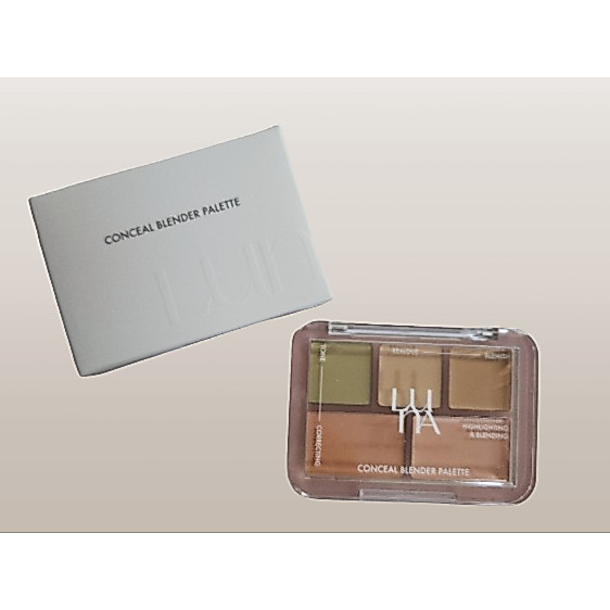 LUNA ปกปิดเครื่องปั่น Palette 6g 1 ชิ้น Clear Pure Perfect Cover Option เกาหลีแต่งหน้าคอนซีลเลอร์ Pa