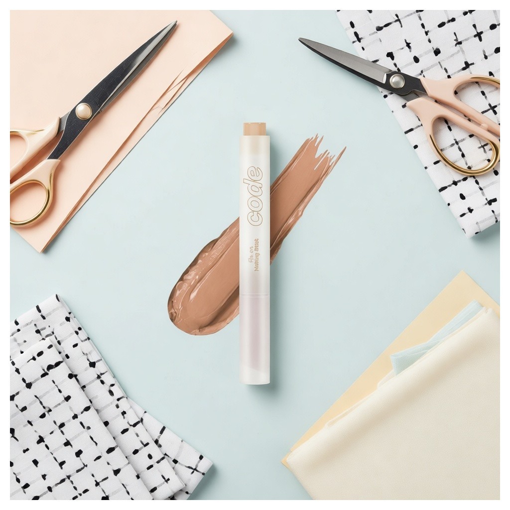CODE GLOKLOR Fix On Melting Lipstick Stick 06 Ginger Beige, 1 ชิ้น