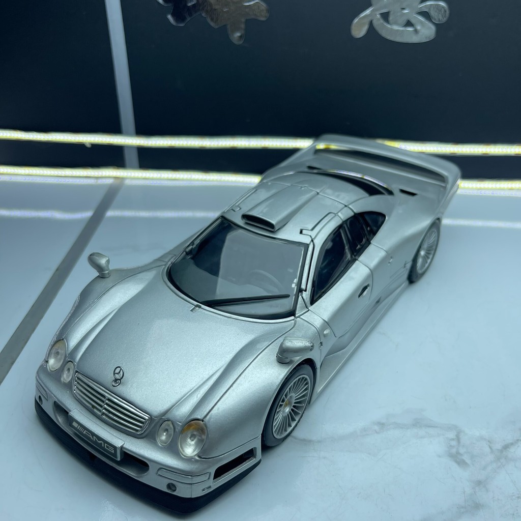 Meritor Maisto 1: 18 Mercedes-Benz CLK GTR Silver Alloy