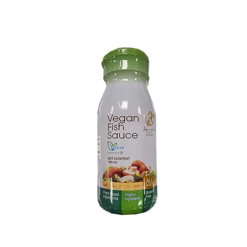 ปลาหมึก น้ำปลาวีแกน Squid Brand Vegan Fish Sauce 180ml.