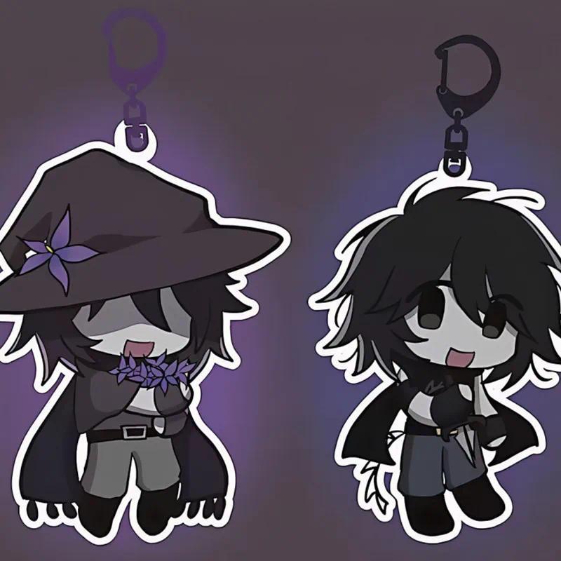 FORSAKEN พวงกุญแจอะคริลิค two time & azure เกมการ์ตูนน่ารัก จี้ตัวละคร